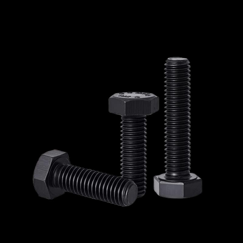 KaiYing 12.9 Grade High-Strength Black Full-Thread Hex Bolts