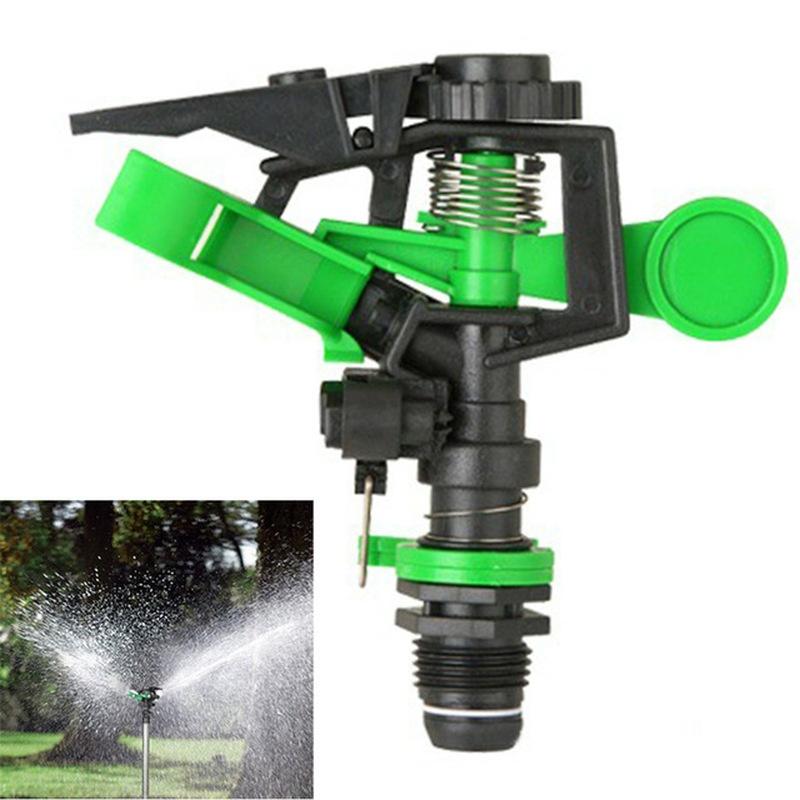 Justerbare hagesprinklere 360 graders roterende spraydyse Plantevanning Dryppere Sprinkler