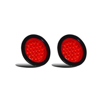 Στρογγυλό Φανάρι LED Ουράς 4 ιντσών – 24V Φρένο, Στοπ, Φλας & Φώτα Πορείας για Φορτηγό, Ρυμουλκούμενο, τροχόσπιτο, UTE, UTV – Πίσω Φανάρι Ουράς LED / Φως Πλαϊνού Σήμανσης
