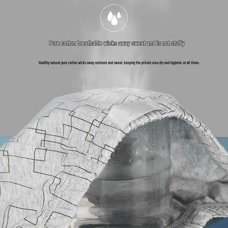 Seven Wolves Herren Antibakterielle Baumwoll-Boxershorts