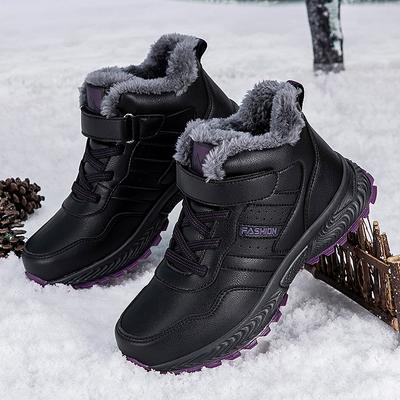 Winter neue High-Top mittelhohe Sportschuhe Samt warme Wanderschuhe warme Schuhe beheizte Baumwollschuhe Schneestiefel