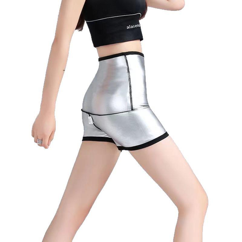 Women's Sauna Sweat Suit: High Waist Sweat Pants for Running, Exercise, Body Shaping, Plus Size Fitness, Fat Burning