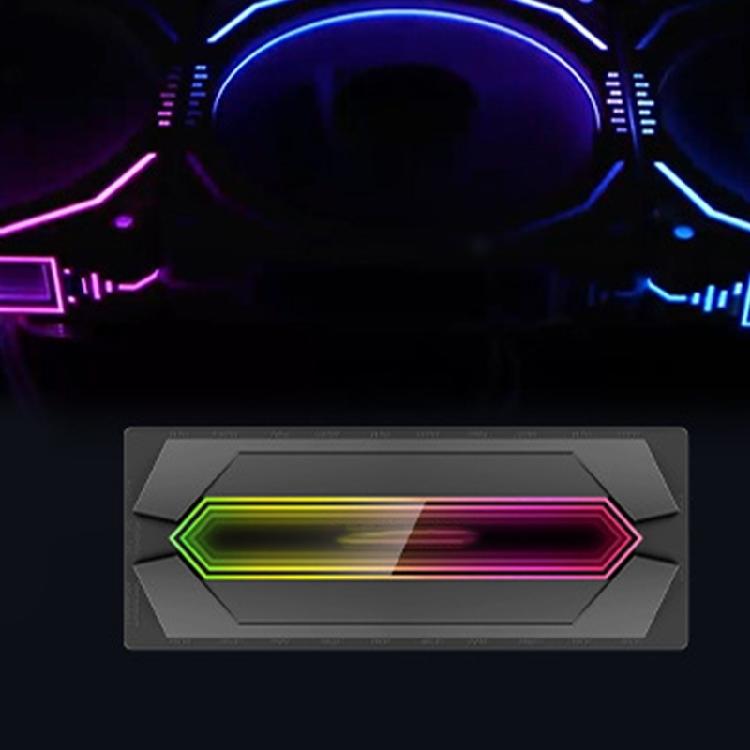5V 3Pin ARGB and PWM Fan Hub with 12 Slots, Remote Controls, Magnetic Attachment for Desktop Customization