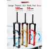 Bike Fork Rebound Adjustable MTB Air Front Suspension 27.5/29 Inch 160mm/180mm Travel Boost Size 110mm Fork Bicycle Accessories