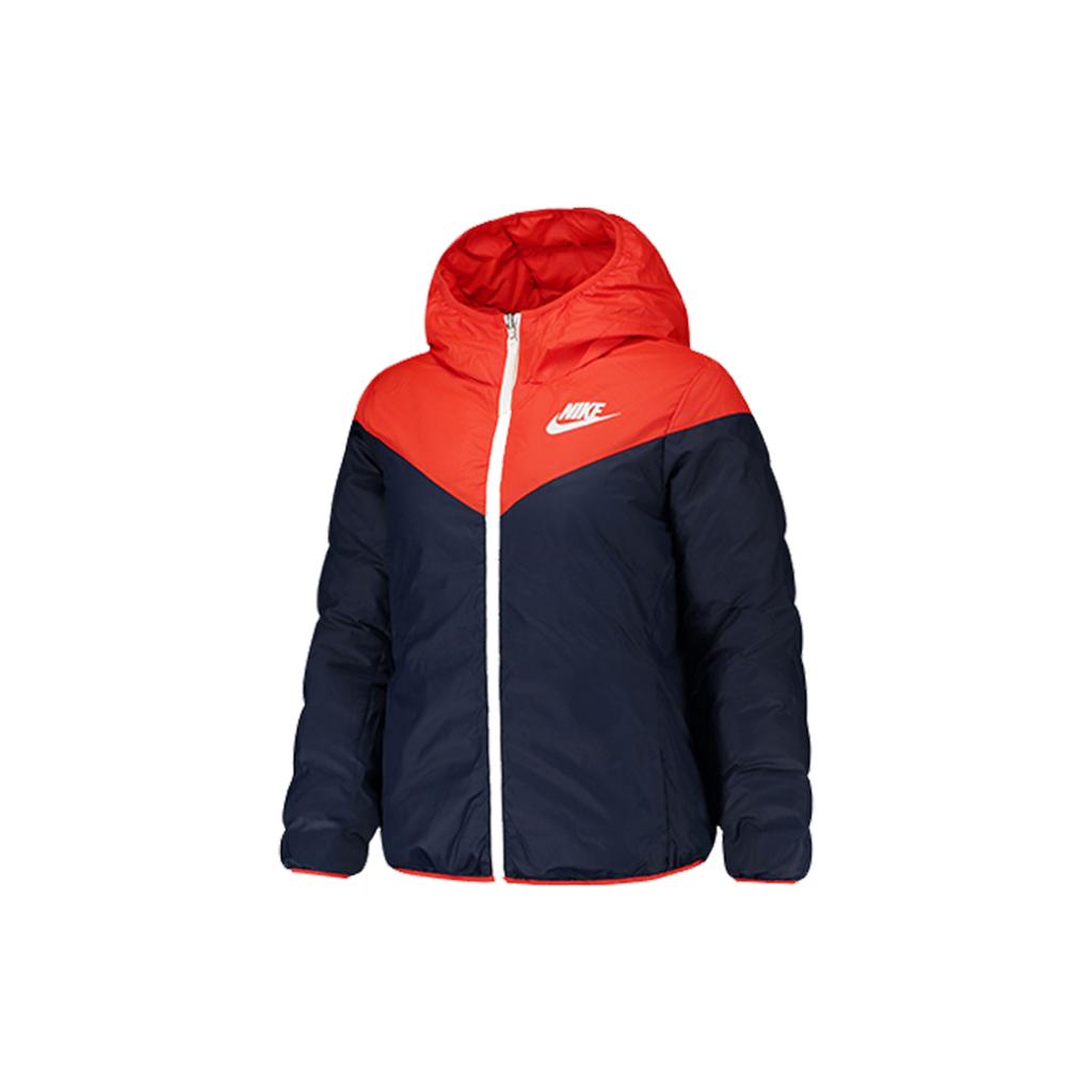 Nike Reversible Warm Windproof Lightweight Down Jacket Women Jackets Red 939439-634