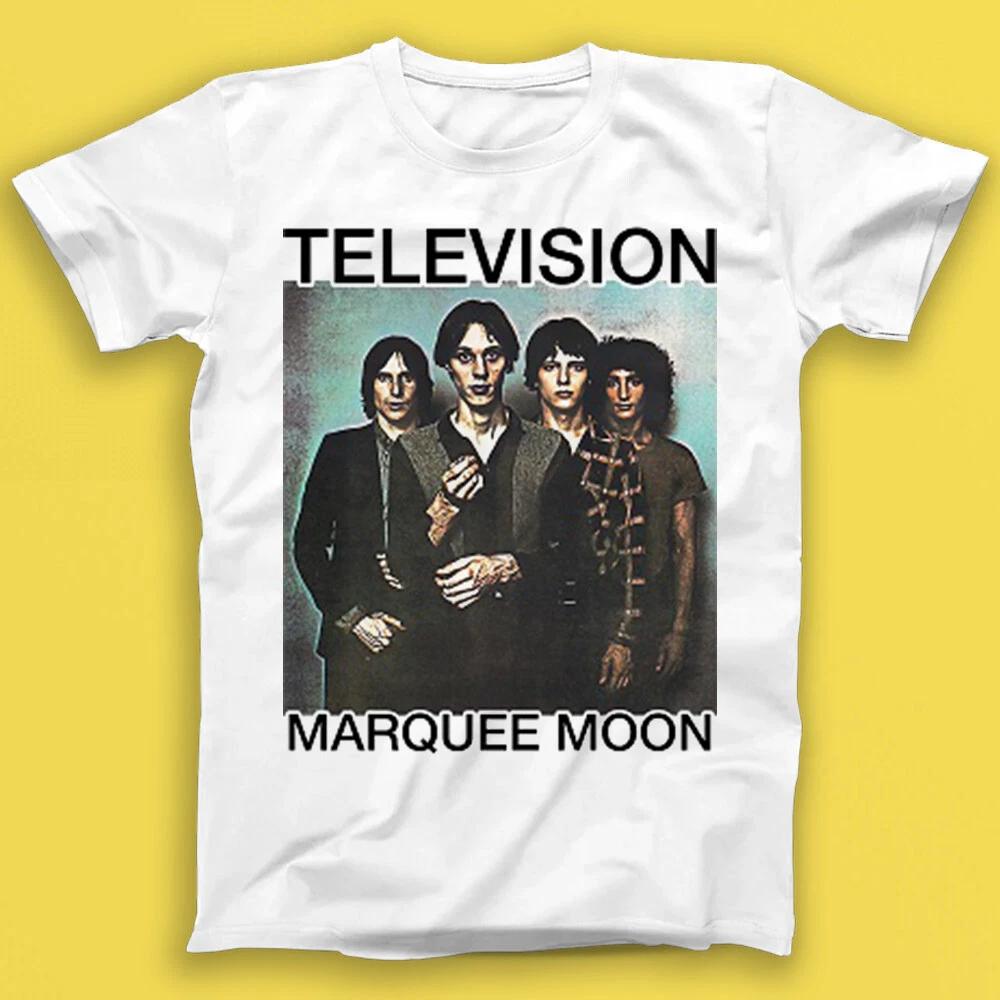 Телевидение Marquee Moon Панк-рок Новая волна Музыка Подарок Футболка Футболка 2096 2XL