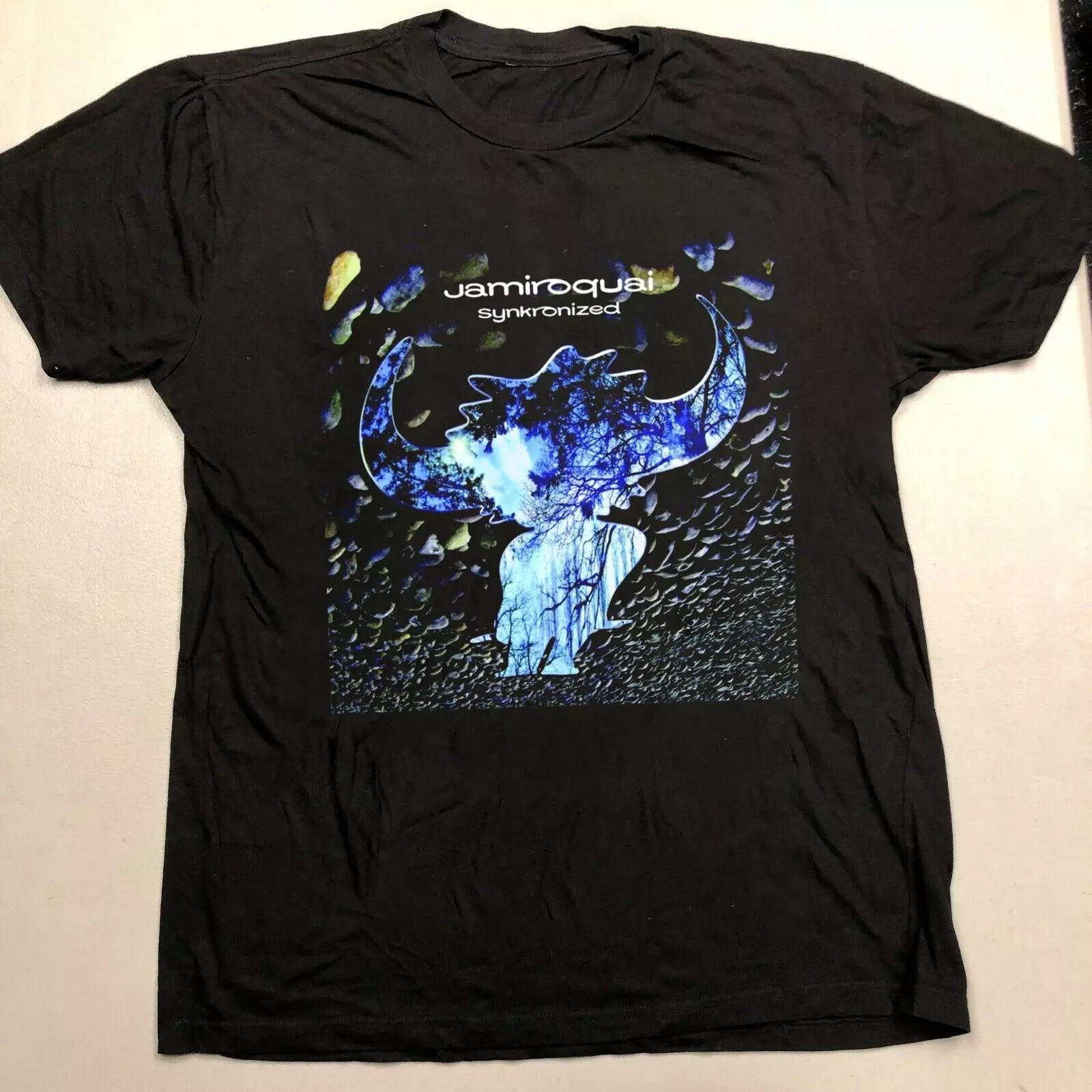 

Jamiroquai Band Synkronized Gift For Fan Cotton T-Shirt S To 5XL 5XL різнокольоровий