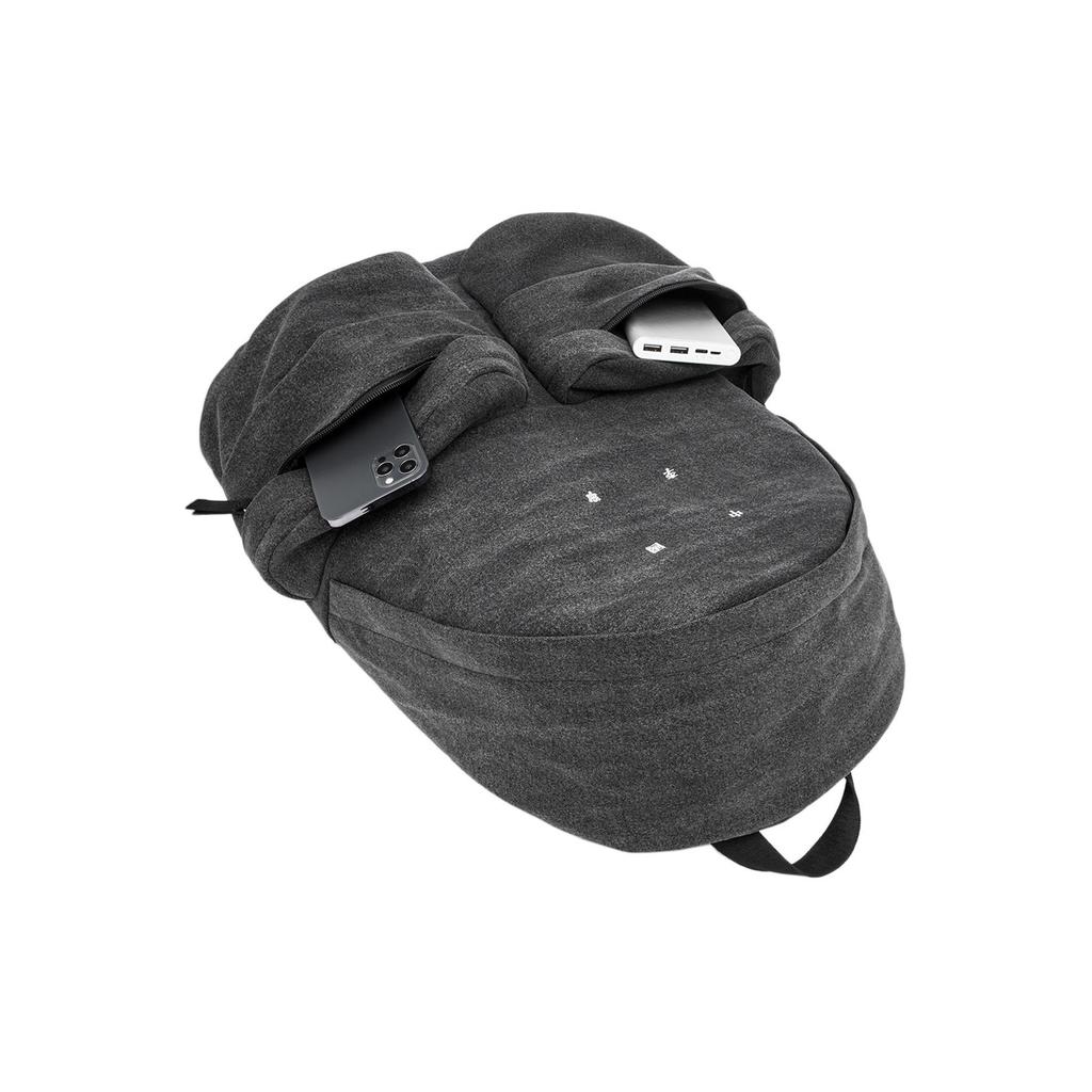 New LiNing Vital Series Cotton Backpack Regular Unisex Black ABSU063-3