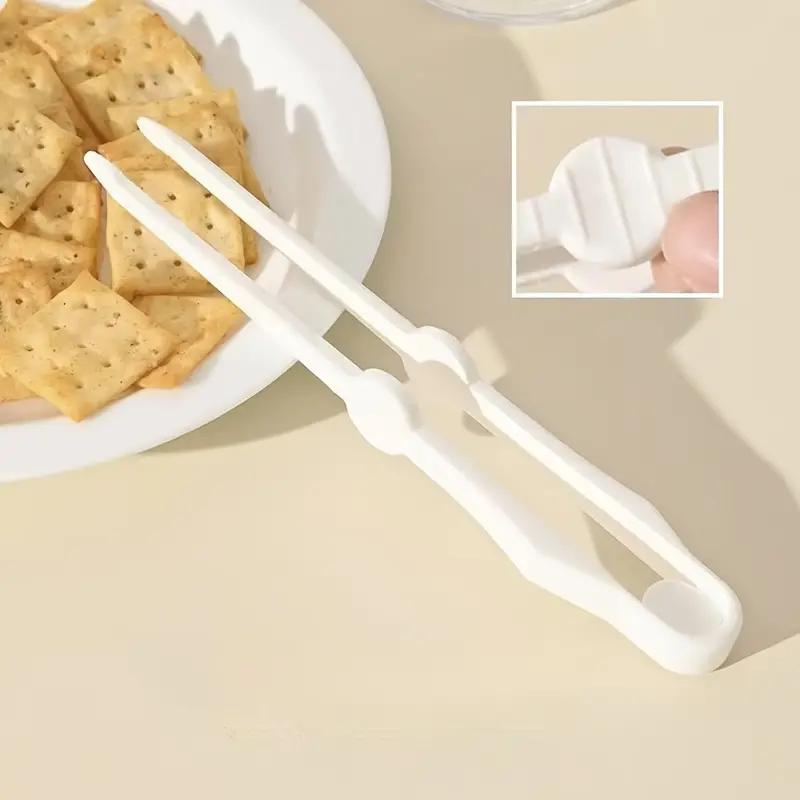 Multifunctional Plastic Chopsticks for Lazy People, No Dirty Hands, Potato Chip Clips, Casual Snack Clips, Non-stick Finger Grip Design