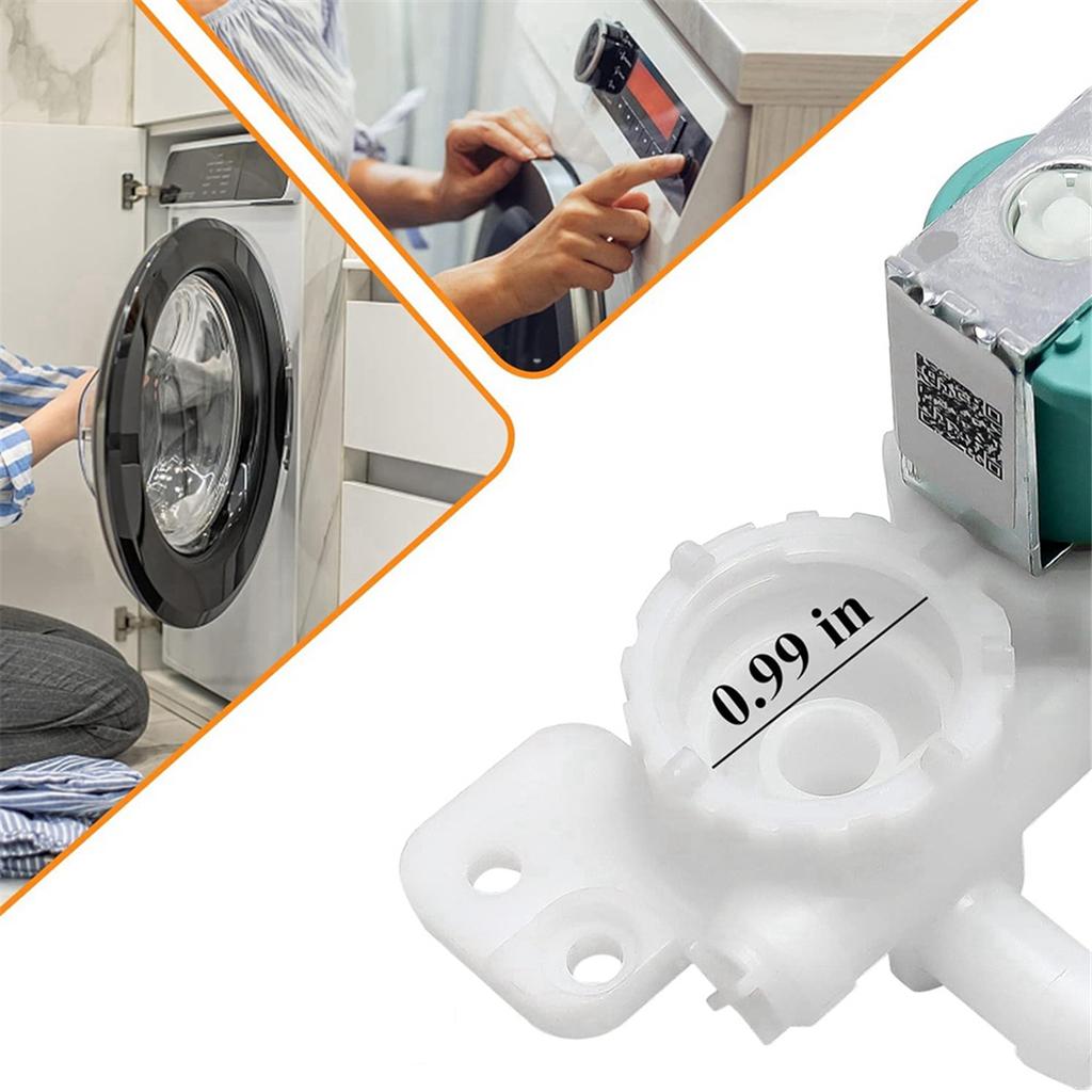 DC97-15459H AP5621731 Washer Water Inlet Valve for Samsung Washer WA50R5200AW/US WA45H7000AW/A2 WA45M7050AW