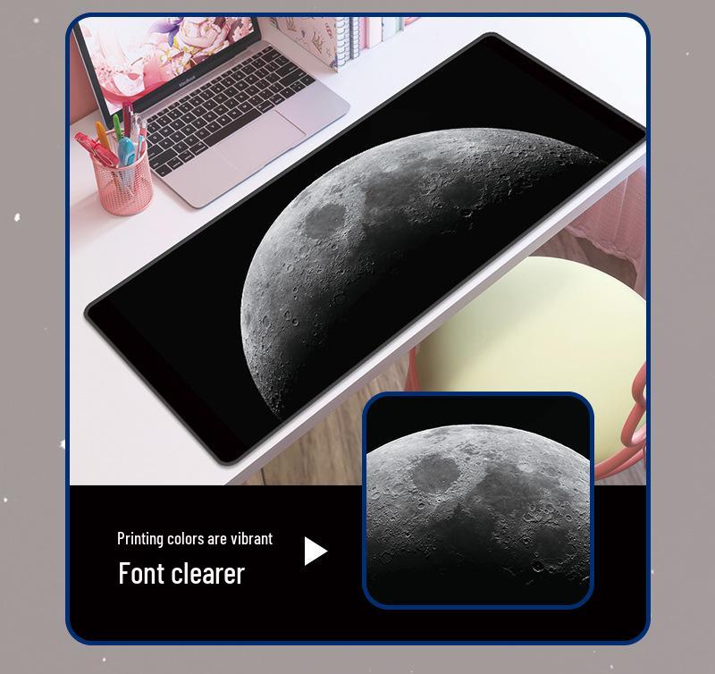Extra Large Starry Sky Gaming Mouse Pad – Non-Slip, Thick for Dormitory or Office