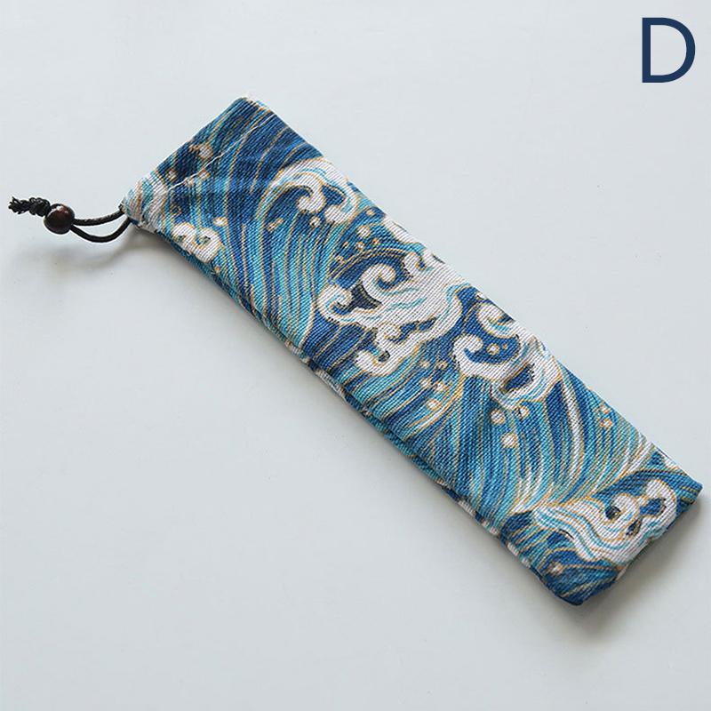 Cutlery Bag Reusable Travel Drawstring Pouch For Kitchen Tableware Fork, Spoon