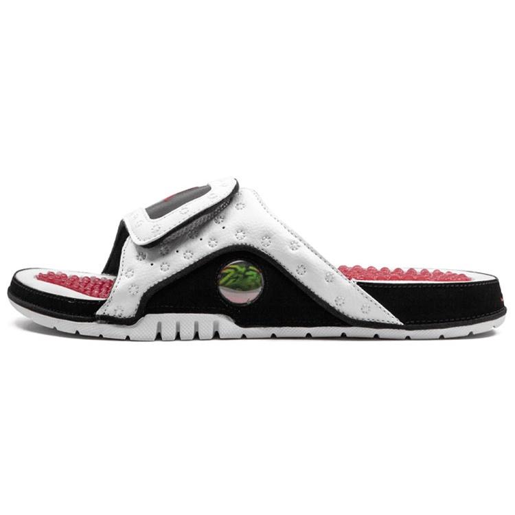 Air Jordan Hydro 13 Retro Slide White Red Black Men s 684915-106 EU 47.5