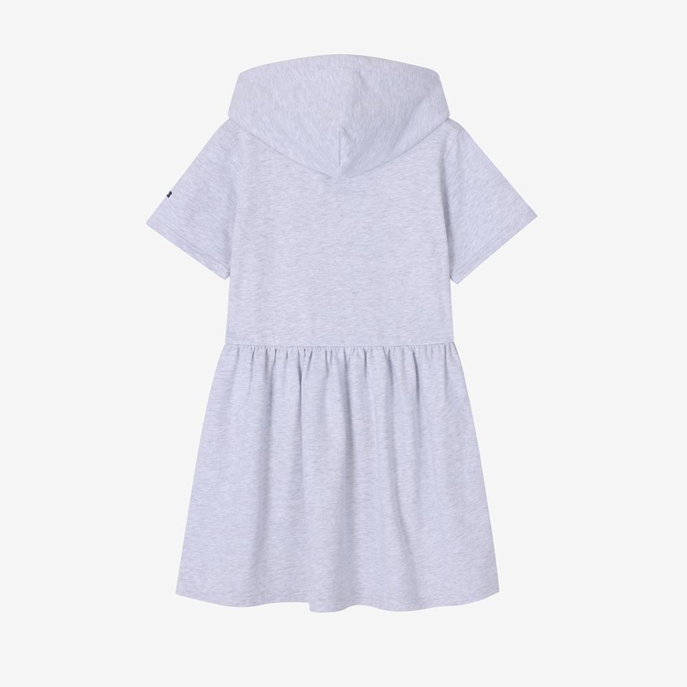SAINT JAMES Bonbon Hoodie Dress (Lgy) Asjf261Kr34-Lgy