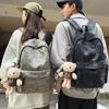 Schoolbag: Forest-style INS new high-look, fresh and sweet printed backpack, lightweight large-capacity backpack for middle and high school students