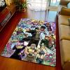 JoJo Anime Soft Rug Carpet Non Slip Floor Mat Area Rug for Bedroom Living Room Home Decor Style -QJY