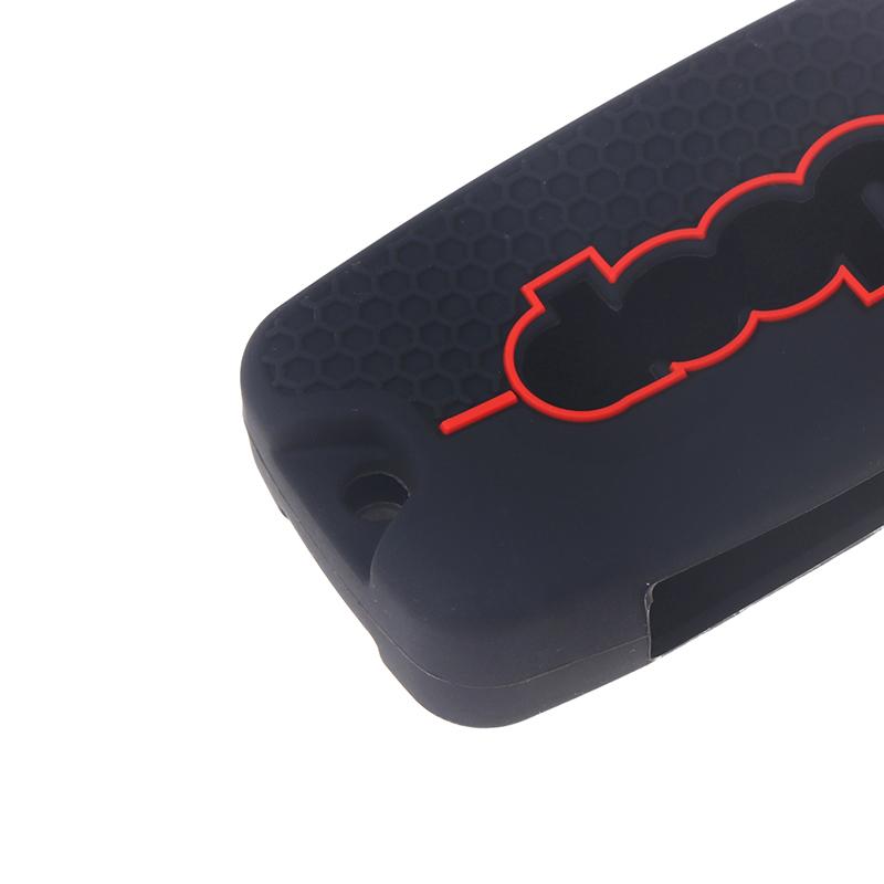 Silikon Schlüsselanhänger Autoschlüsselhülle Schlüssel Schale Abdeckung Für Jeep Cherokee Compass S Renegade Grand Commander Forjcuv Charger
