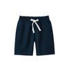 27kids 2025 Summer Korean Style Boys' Solid Color Mid-Length Shorts