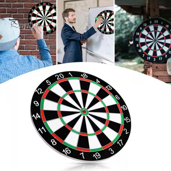 Dartscheibe aus Borsten, Dartscheibe mit Stahlspitze, Starter-Set mit Dart-Party-Spielzeug für Kinder und Erwachsene