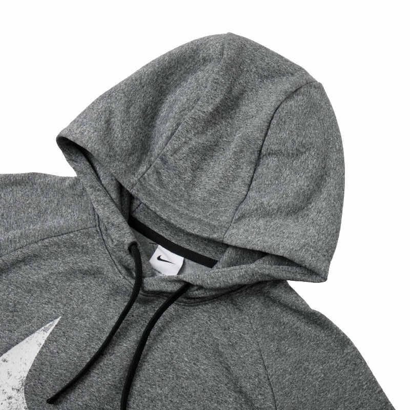 Nike Sports Casual Pullover Fleece Hoodie Men hoodies Gray FZ1073-010