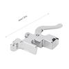 Sewing Machine Foot Holder,   Presser Foot Holder, Quick Click System, Perfect for Transparent and Difficult Fabrics, Suitable for Electronic