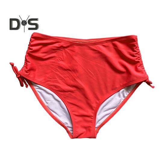 

Женские шорты для плавания с V-образным вырезом, затягивающийся шнурок, купальник-бикини, регулируемый низ, присборенные по бокам шорты для плавания, купальный костюм, шорты для серфинга XXL