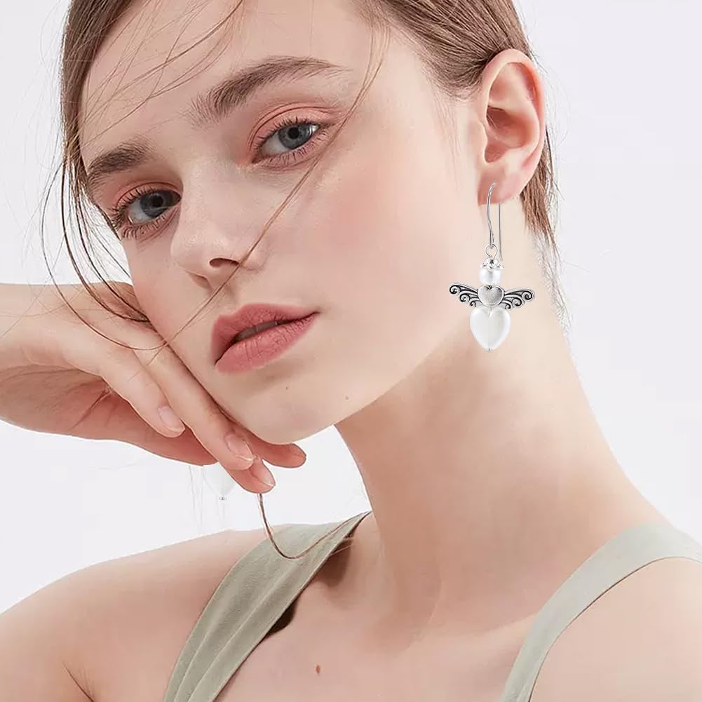 Beebeecraft 1 Box 20Pcs Pure Titanium Earring Fish Hooks Silver Earring Hooks for DIY Jewelry Making (21 Gauge)