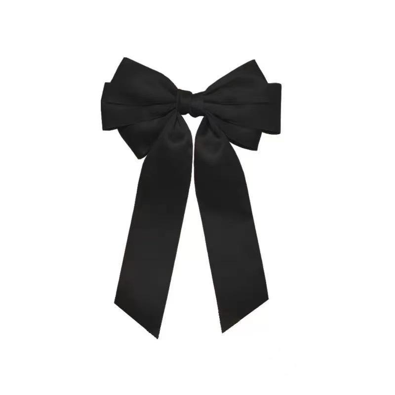 Sweet Style Ribbon Bow Hair Clip - Elegant Princess Accessory