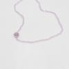Kiee Oshimu (Silver 925) 703 Pink Rose Beads Necklace