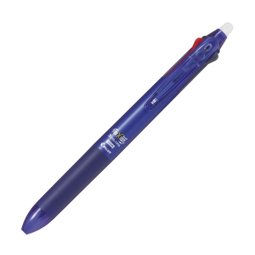 

Pilot FriXion Ball 3 Slim Blue Erasable Ballpoint 3 LKFBS60EFL 0.5 Pen, Colors, синий