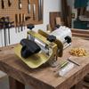 Invisible Connector Slotting Jig for 65mm Electric Trimmer - Adjustable Mortising Support & Hole Puncher - Woodworking Guide