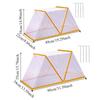 Arch-Shaped Collapsible Insect Netting Foldable Plant Protective Cover  Indoor & Outdoor Use