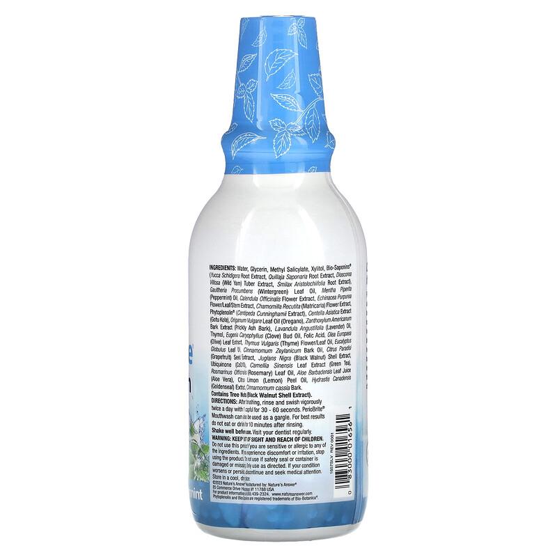 PerioBrite, Mouthwash with Xylitol, Wintermint, 16 Fl Oz (480 Ml)