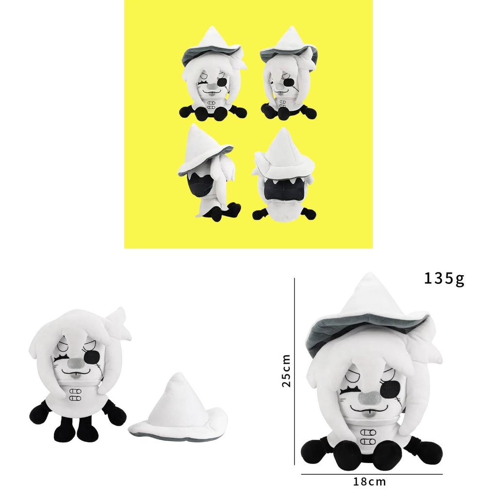 Siffrin Cartoon Plush Doll With Pp Cotton Filling For Kids And Fans