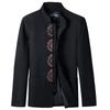 Casual Tang Dynasty Daddy Loose Comfortable Jacket Ethnic Clothing Cotton Long Sleeve Embroidery
