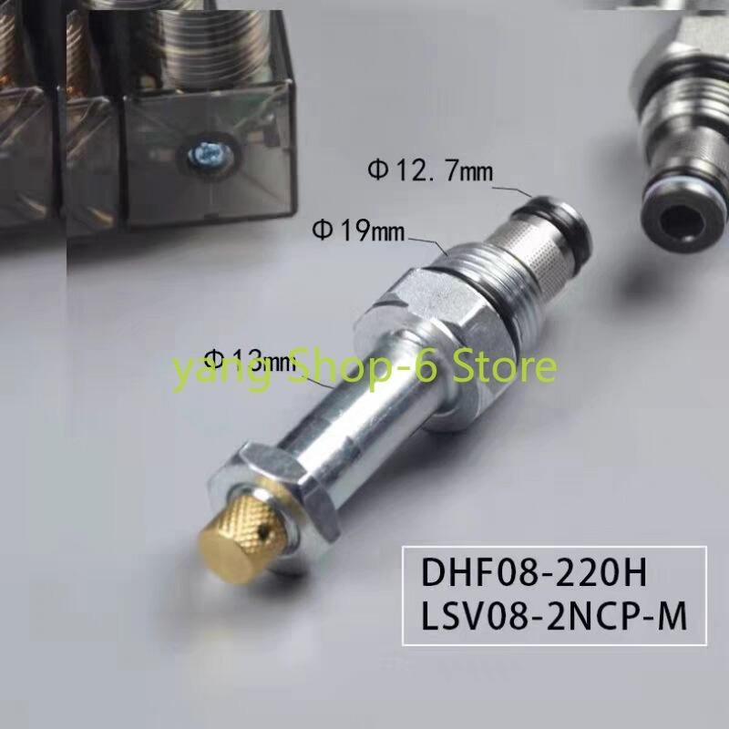 2 Position 2 Way Normally Closed DHF08-220H LSV08-2NCP-M SV08-20 Threaded Hydraulic Cartridge Pressure Relief Solenoid Valve