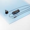 Wired Lavalier Microphone for Smartphones Cameras 3.5mm TRS 6m - Black