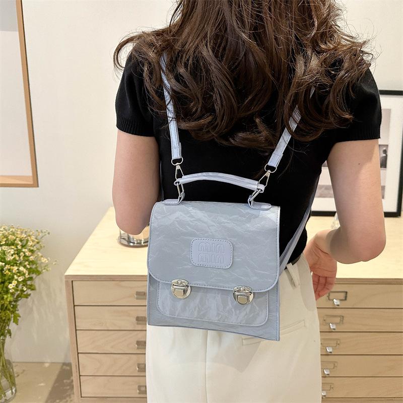 Damen 2024 Retro Hongkong Rucksack: Vielseitige Handtasche & Umhängetasche für Reise & Pendeln