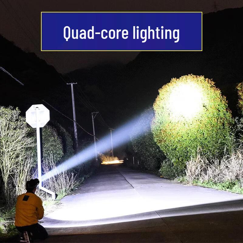 OEING Rechargeable Long-Range Zoom Headlamp