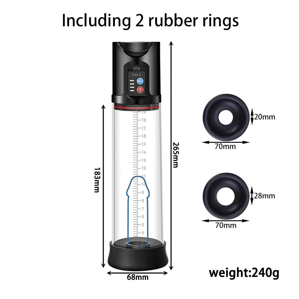 Ewind Elektryczne Wieloczęstotliwościowe Męskie Urządzenie do Masturbacji z Kontrolą Prędkości i Ssaniem.