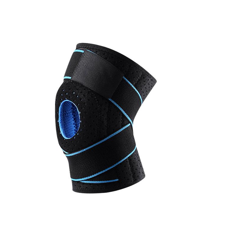 Sport Popular Football Soccer Baseball Compression Sport Knee Calf Brace Support Sleeve for Spring Protection