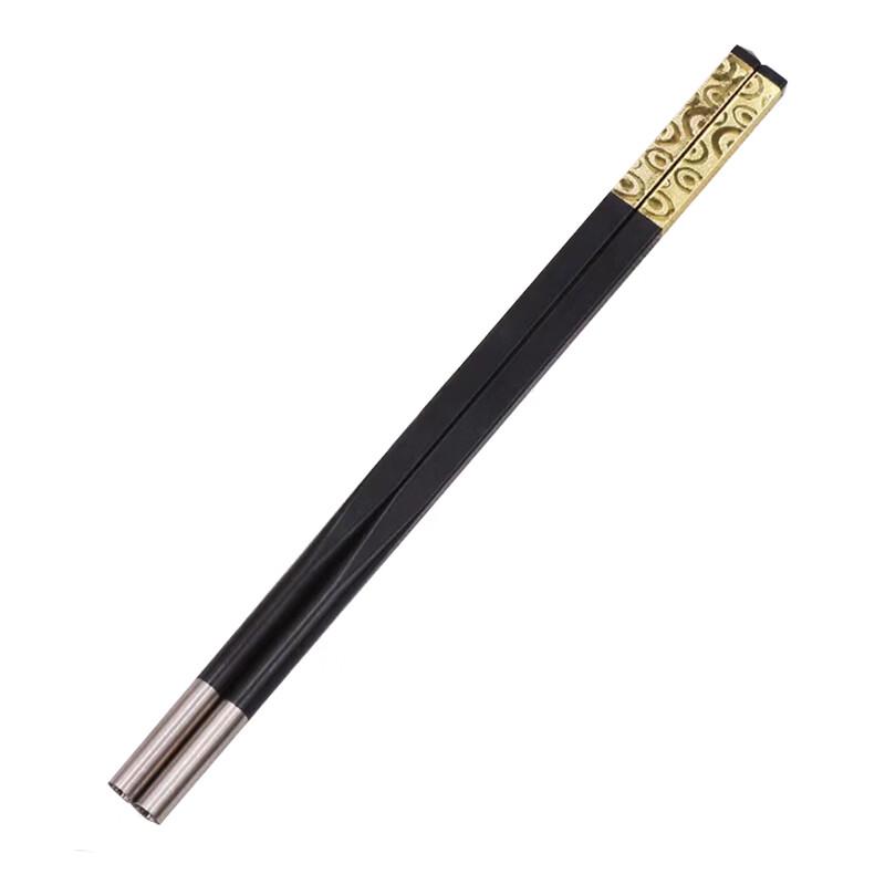 Premium Alloy Handle Hot Pot Chopsticks with Replaceable Tips