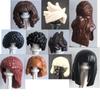 MOC City Building Blocks Procurement Products Body Character Accessories Colorful Hair Mini Bricks Compatible Toys Gift K075 DIY