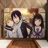 Anime N-Noragami Floor Mat Soft Flannel Floor Mat  Suitable for Entryways, Living Rooms, Bedrooms, and Bathrooms