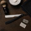 Barber' Razor for Shaving, Shaving, Trimmer, Universal, Razor Blades, Black
