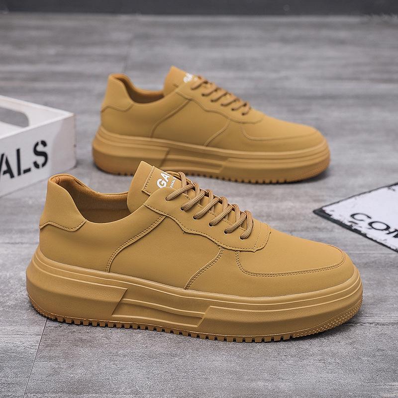 Men's board shoes Guochao retro little white shoes men's travel lightweight thick-soled foam soles niche versatile factory direct sales shoes