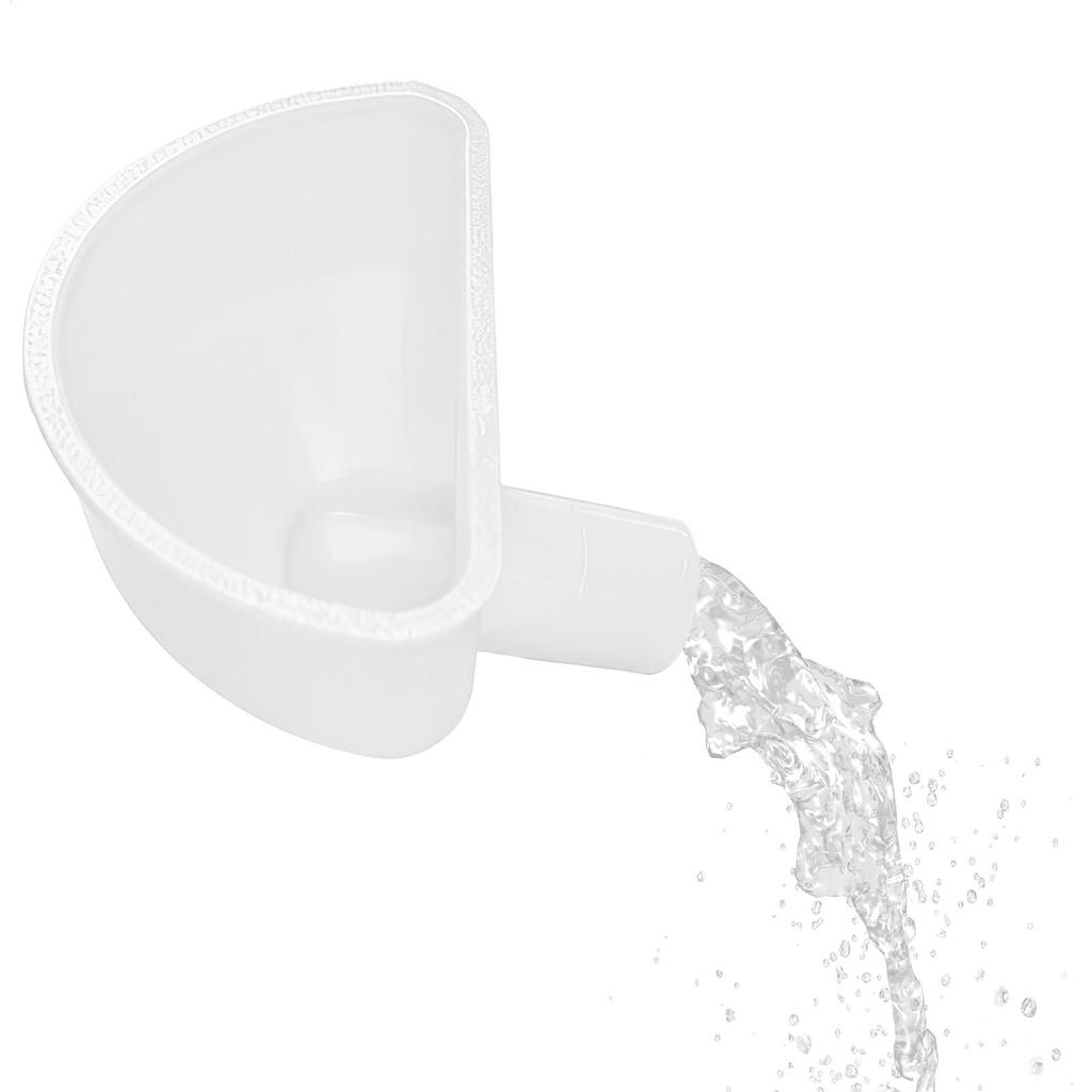 RV Water Tank Filling Funnel 3D Printed Water Filling Funnel Water Funnel Anti-Spill Wide Mouth Filler for Trailer Van Motorhome