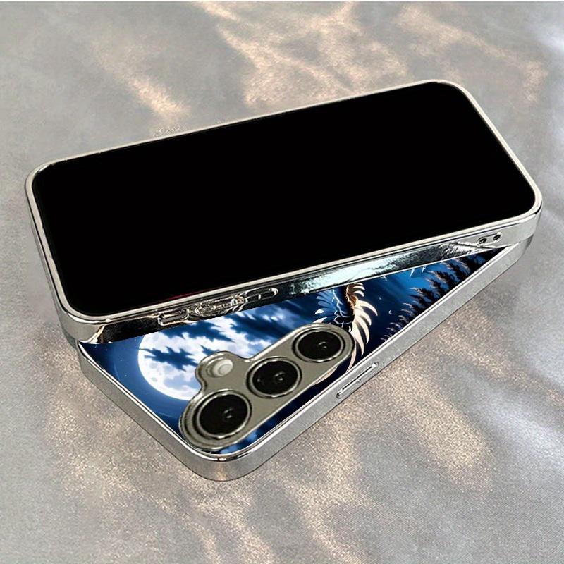 Husă nouă placată cu aur pentru telefon pentru Samsung Galaxy S26 Ultra S25 Plus S24 S23 S22 fe sticlă securizată Modele artistice cu textură