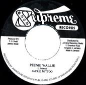 7inch Record JACKIE MITTOO / ROY RICHARDS - Peenie Wallie / Can't Go On NONE Supreme Records 2013 Jamaica Reggae, Ska & Dub Used