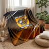 Hull FC Flanell Fleece Decke Gemütlich Warm Überwurfdecke für Sofa Bett Reise Ganzjahresgebrauch